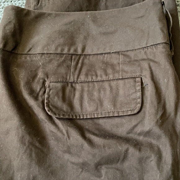 Merona size 24W pants. 97% cotton. Brown in color - Picture 7 of 7